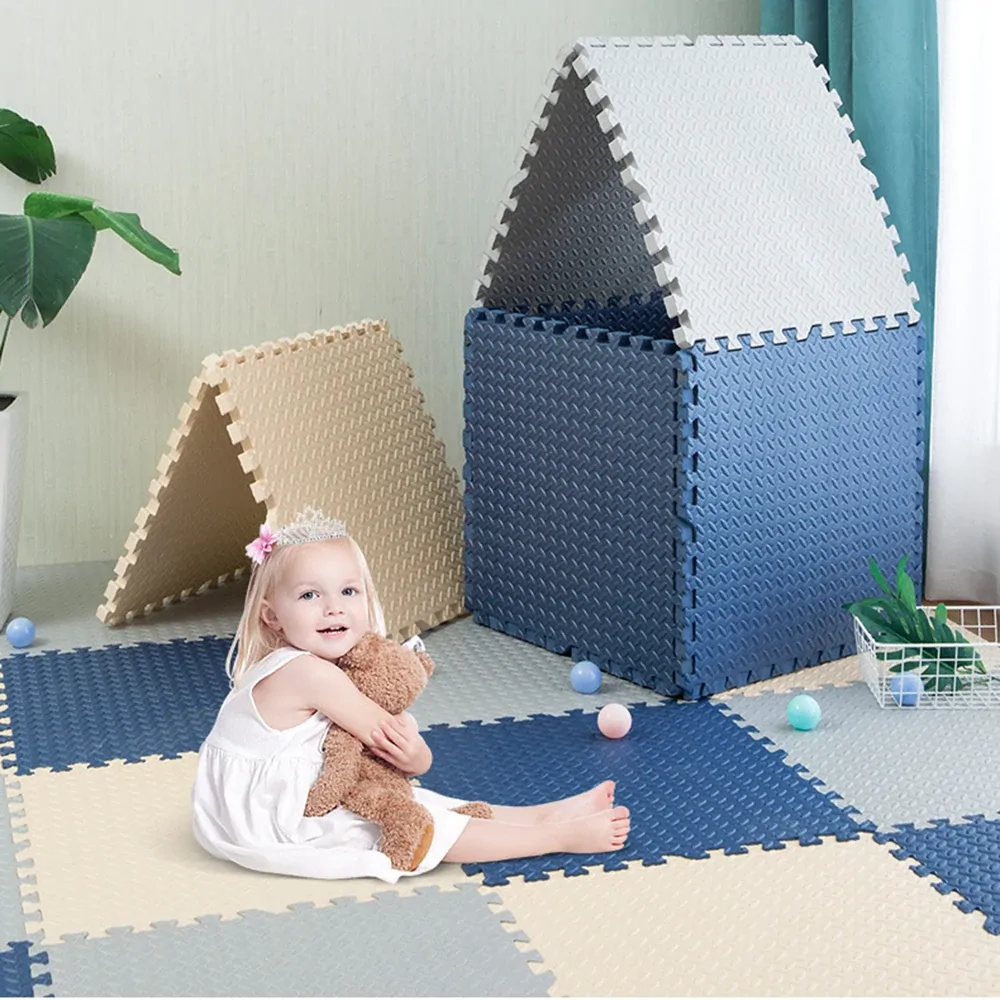 8-16pcs Baby Puzzle Floor Kids Carpet Bebe Mattress EVA Foam Baby Blanket Educational Toys Play Mat for Children 30x1cm