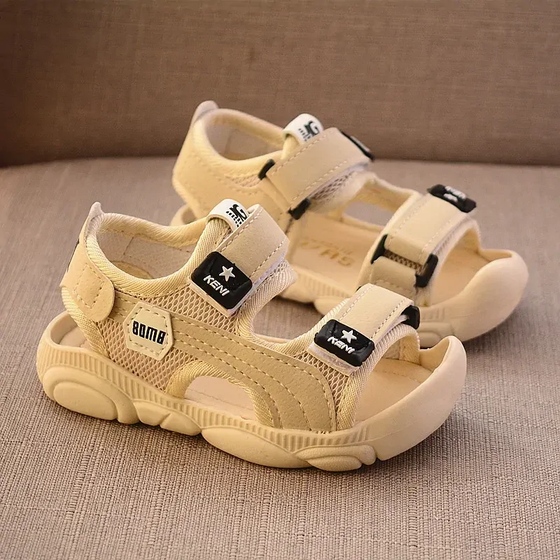 Summer Children Shoes Boys Soft Soles Beach Shoes Male Baby Baotou Anti-kick Children's Sandals Princepard Summer Sandals
