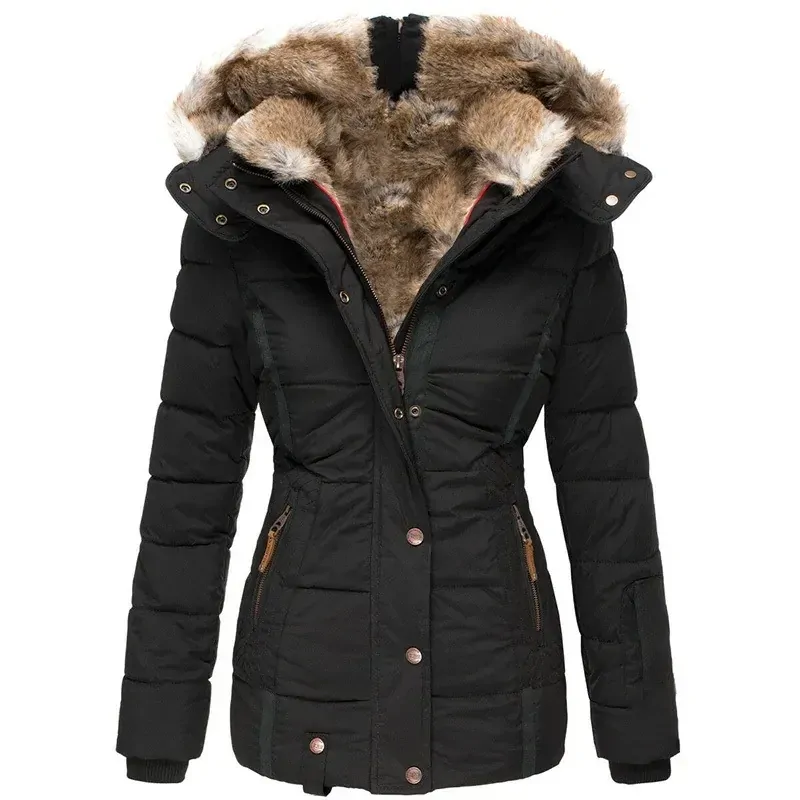 Customized New UZZDSS Women Jacket Coat Parkas WWT311501