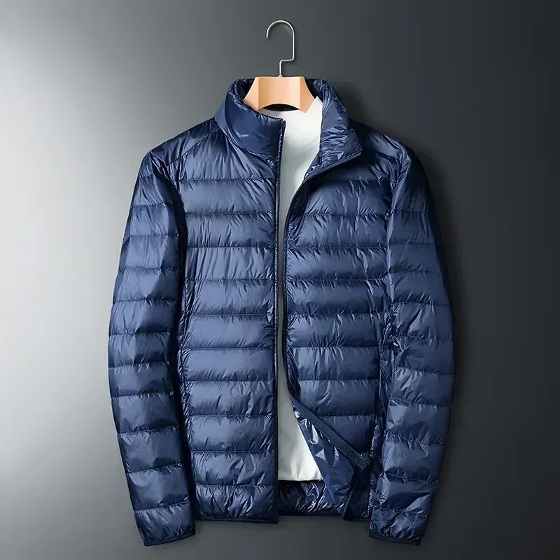 Ultra Light White Duck Down Jacket Men Waterproof Casual Portable Outdoor Lightweight Padded Male Coats Jacket Autumn Winter CN