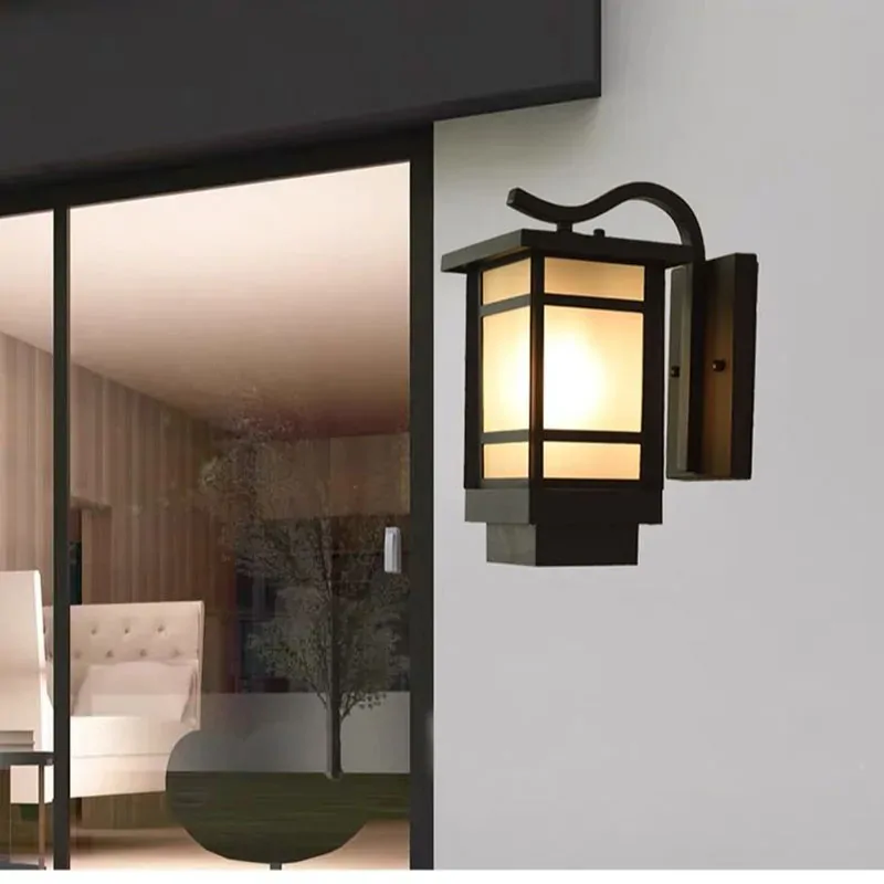 The New Outdoor Wall Lighting Modern Home Aluminio Decorativo Patio Lights Ce CE AC 110-240V Led Wall Light Outdoor Sconce