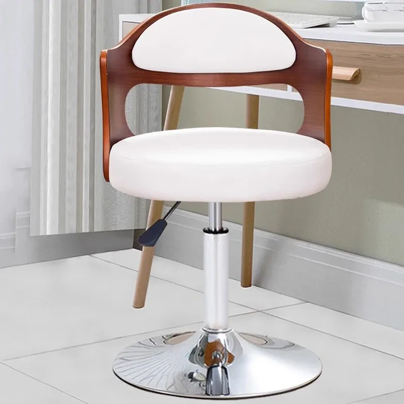 Barber Adjustable Bar Stools Outdoor Living Room Accessories Bar Chairs Throne Kitchen Designer Silla Nordic Furniture