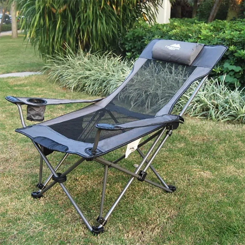 Park Picnic Patio Camping Chair Portable Garden Outside Terrace Folding Sun Loungers Travel Balcony Cadeira Beach Accessories