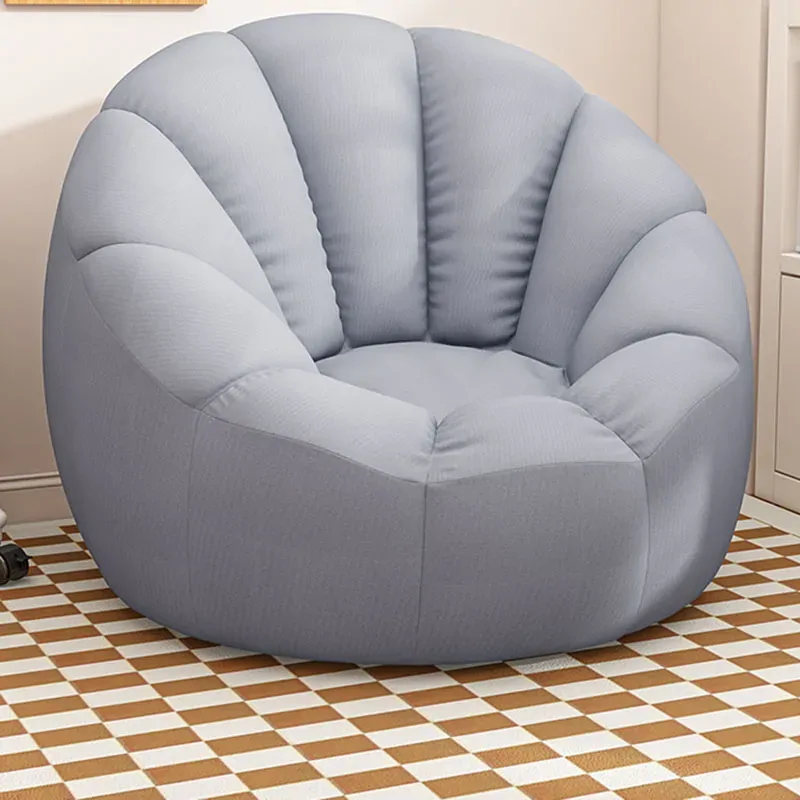 Lazy Sofa Bean Bag Living Room Cushion Material Miniature Reading Kids Small Minimalista Sofa Bedroom Mobili Fabric Furniture