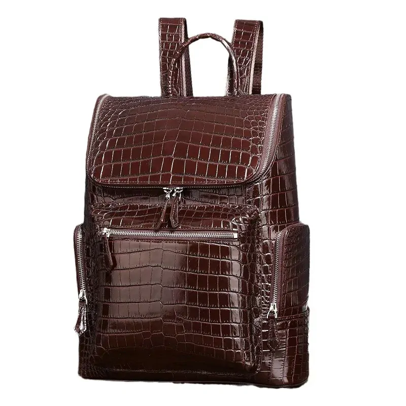 new arrival natural real leather backpack PDD007