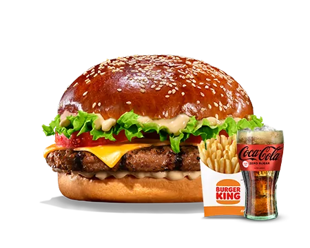 King Beef Burger Menu