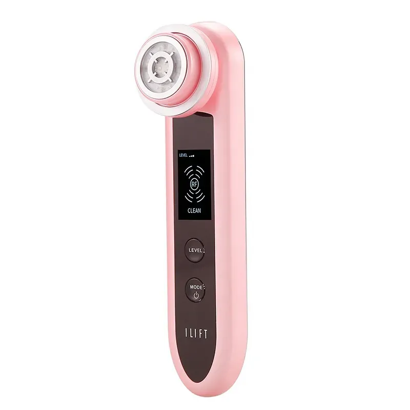 Rf Beauty Device EMS Hot Cold Massage Radio Frequency Instrument Led Ionic Introducing Cleansing Facial Massager