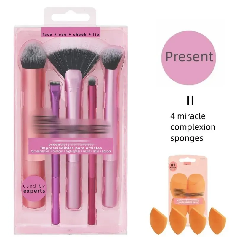 Real thchniqu@s RT Brushes Makeup Set 1895 Umbrella Blush Blending Brush Mark High Quality Make Up Tools