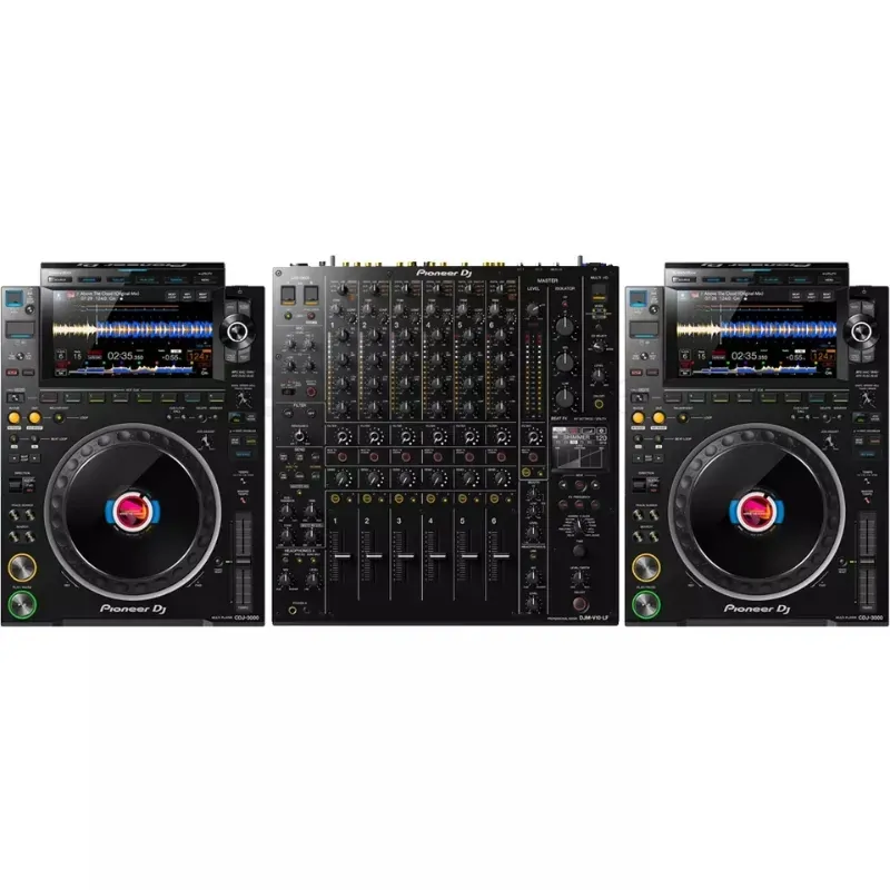 Original Pioneers pioneer cdj-3000 djm-900nxs2 bundle DJ Set 2x CDJ-3000 Players Controller 1x DJM-900NXS2 Mixer Bundle De