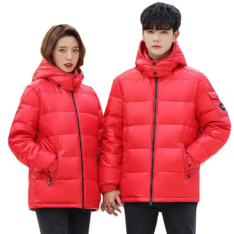 Women Down Coats for Winter 2022 Doudoune Femme Puffer Down Jacket Clothes Long Parkas Warm Female lovers Overcoats Hooded Black