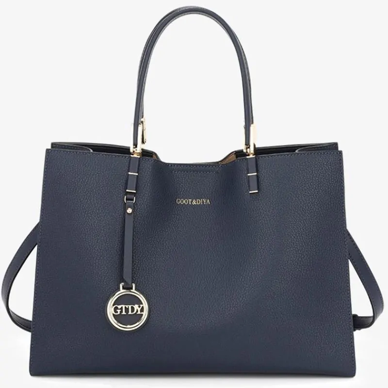 Luxury designer handbag Women's handbag Large capacity genuine leather Women's bag fashion leather tote bag crossbody bag