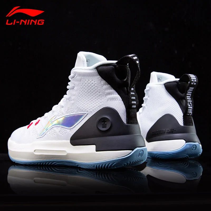 Li Ning Yushuai 13 sneakers high-top actual basketball shoes summer breathable shock-absorbing cement floor shoes men