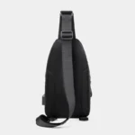 Men's Chest Pack Crossbody Bag Luxury Design Durable PU Leather Handbag Outdoor Chest Bag Men Handbag Shoulder Bag Messenger Bag - Image 4