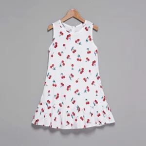 Mother Daughter Family Matching Outfits Sleeveless Print Dress Summer Baby Girl Women Casual Dresses Sundress LWL1703